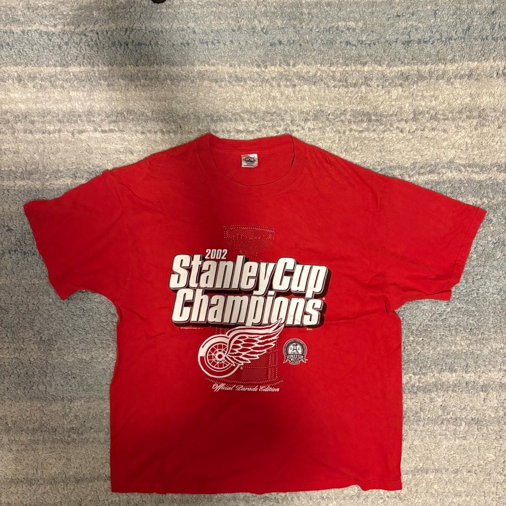 2002 Stanley cup champions shirt official parade edition